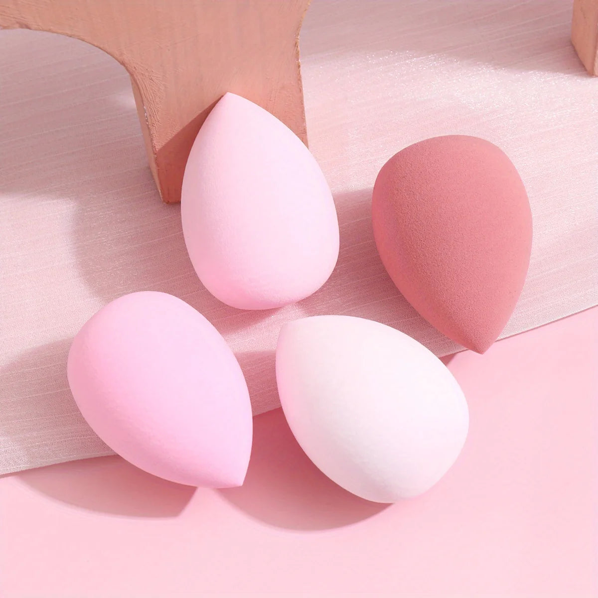 4 Pieces Makeup Sponge Blenders Blending Sponge Foundation Applicator Cosmetic Sponges makeup tools free shipping wholesale