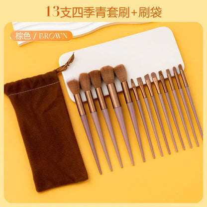 Makeup Brushes Set Eye Shadow Foundation Women Cosmetic Powder Blush Blending Beauty Make Up Tool