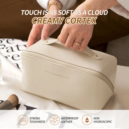 1pc Makeup Organizer Female Toiletry  Bag Make Up Case Storage Pouch Luxury Lady Box, Cosmetic Bag, Organizer Bag For Travel Zip