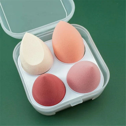 4/8 Foundation Blender; Cosmetics Sponge; Smooth Foundation; Concealing Beauty Sponge; Makeup Blender;
