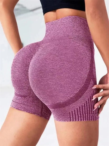 Women's Yoga Shorts High Waist Workout Shorts Fitness Yoga Lift Butt Fitness Ladies Yoga Gym Running Short Pants Sportswear