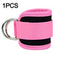 Ankle Straps Double D-Ring Cuffs Ankle Weight Leg Training Brace Support Sport Abductors Adjustable Foot Support Padded