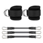 Ankle Straps Double D-Ring Cuffs Ankle Weight Leg Training Brace Support Sport Abductors Adjustable Foot Support Padded