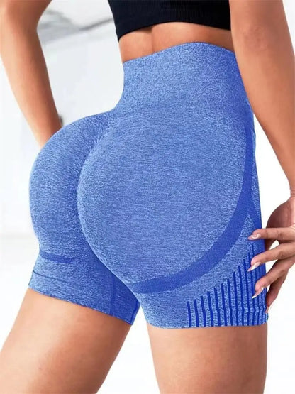 Women's Yoga Shorts High Waist Workout Shorts Fitness Yoga Lift Butt Fitness Ladies Yoga Gym Running Short Pants Sportswear