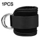 Ankle Straps Double D-Ring Cuffs Ankle Weight Leg Training Brace Support Sport Abductors Adjustable Foot Support Padded